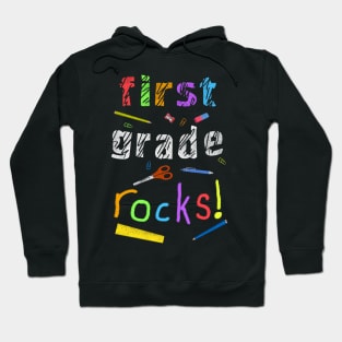 First Grade Rocks Hoodie